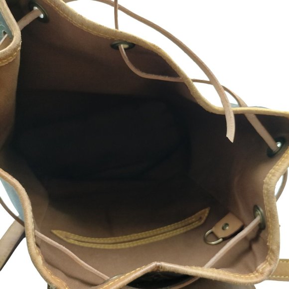 337282H V Louis Vuitton Backpack Bag Montsouris MM Brown Monogram main image 7